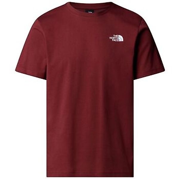 The North Face  T-Shirts & Poloshirts NF0A87NP M SS BOX NSE TEE-O31 SUMAC/A günstig online kaufen