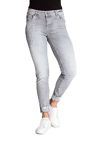 Zhrill 7/8-Jeans Skinny Jeans NOVA Grey günstig online kaufen