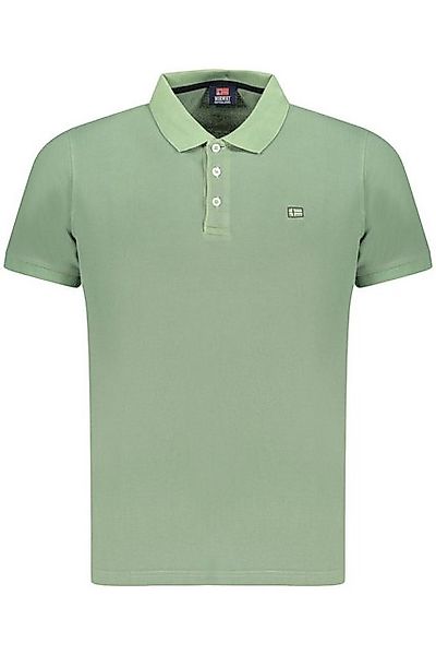 NORWAY 1963 Poloshirt Herren Kurzarm-Poloshirt Grün mit Stickerei und 3 günstig online kaufen