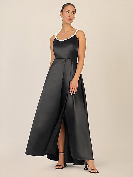 Apart Abendkleid mit Perlenbesatz am Ausschnitt günstig online kaufen