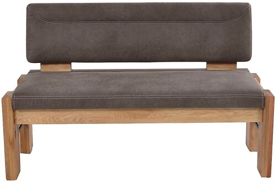K+W Komfort & Wohnen Polsterbank gepolsterte Stauraumbank, Massivholz, in 2 günstig online kaufen