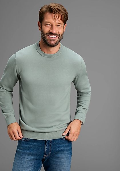 DELMAO Rundhalspullover "Neue Kollektion", in Feinstrick günstig online kaufen