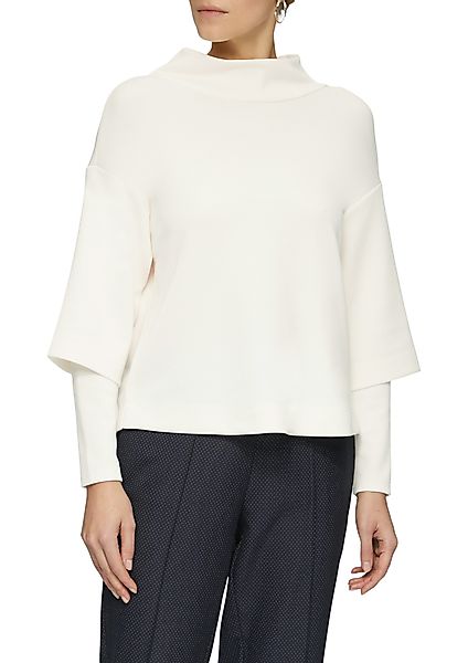 s.Oliver BLACK LABEL Sweatshirt mit überschnittenen günstig online kaufen