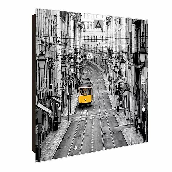 Banjado Großer Schlüsselkasten Glas 30x30cm Schwarz Scharnier Rechts 50 Hak günstig online kaufen