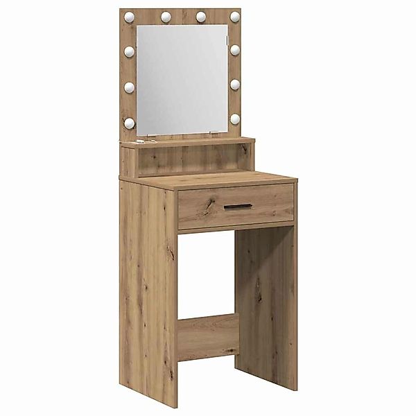 vidaXL Schminktisch Artisan-Eiche 50 x 41 x 135 cm Holzwerkstoff 865099 günstig online kaufen