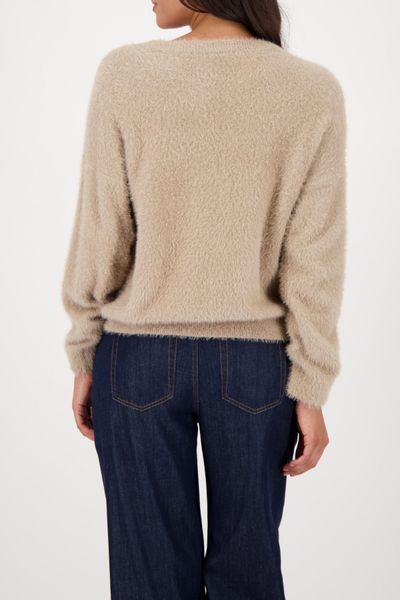 Monari Strickpullover Pullover Plüsch Regular fit günstig online kaufen