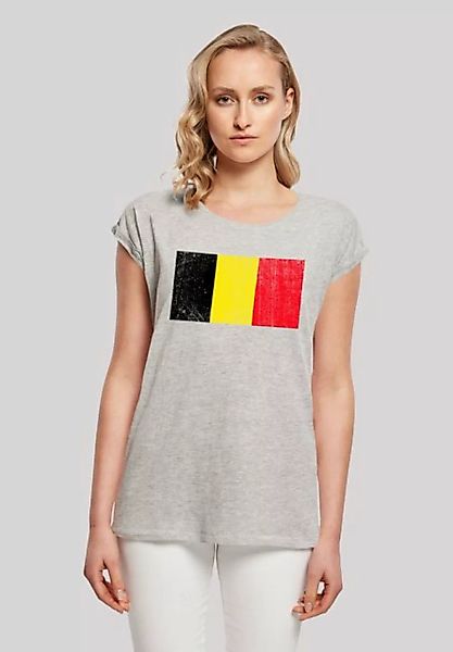 F4NT4STIC T-Shirt Belgium Belgien Flagge Print günstig online kaufen