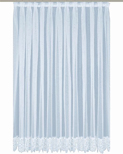 Wirth Gardine "Elvira" Faltenband 1 Stk. tlg. gerader Store günstig online kaufen