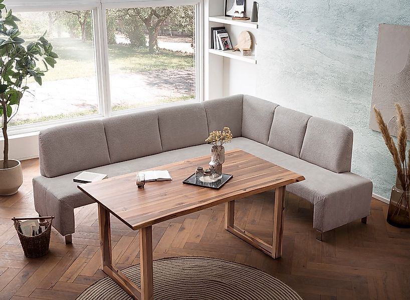 exxpo - sofa fashion Eckbank "Intenso, modern, wahlweise in Leder oder Text günstig online kaufen