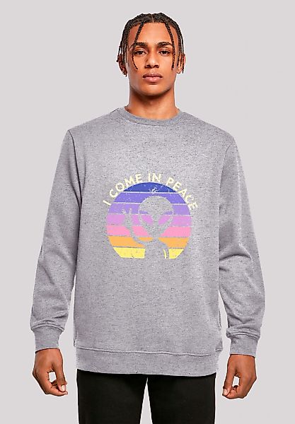 F4NT4STIC Sweatshirt "Alien Peace Sunset", Premium Qualität günstig online kaufen