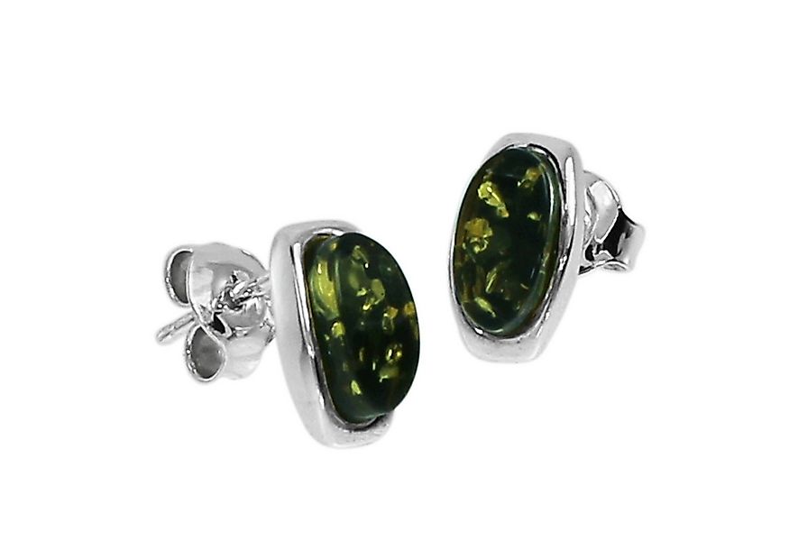 OSTSEE-SCHMUCK Paar Ohrstecker Ostsee-Schmuck Ohrstecker Tinta grün Ohrstec günstig online kaufen