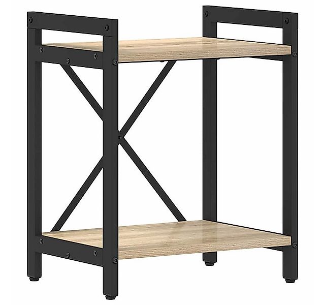 vidaXL Bücherregal Bücherregal Sonoma-Eiche 40 x 30 x 50 cm Holzwerkstoff, günstig online kaufen