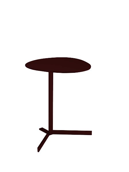 Birdy Kiesel Beistelltisch oval purple H: 53cm günstig online kaufen