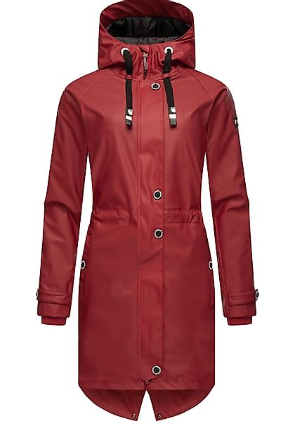 Navahoo Regenjacke "Rainy Flower", mit Kapuze, modischer Damen Regenmantel günstig online kaufen