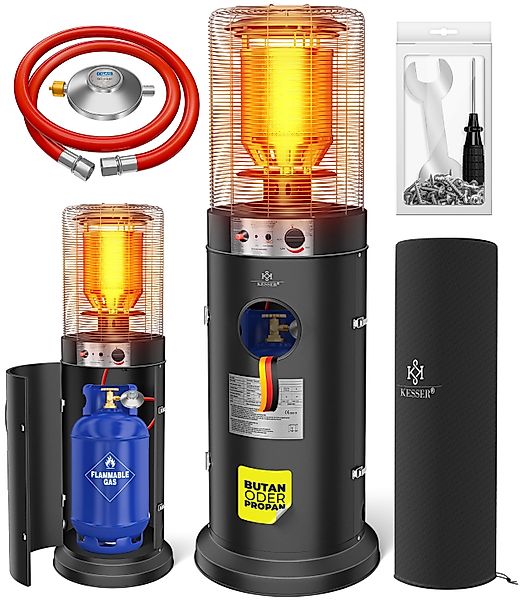 KESSER Heizstrahler Gasheizer KE12 Gas Heizpilz, günstig online kaufen
