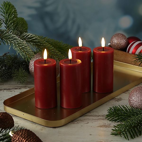 Deluxe Homeart LED-Kerze LED Kerzenset MIA günstig online kaufen