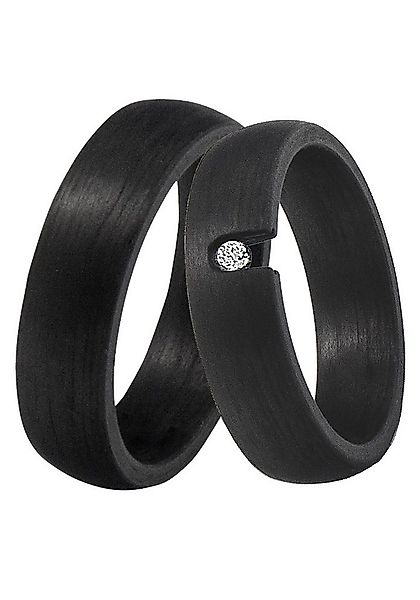 DOOSTI Trauring Schmuck Geschenk CARBON Trauring Ehering Partnerring LIEBE, günstig online kaufen