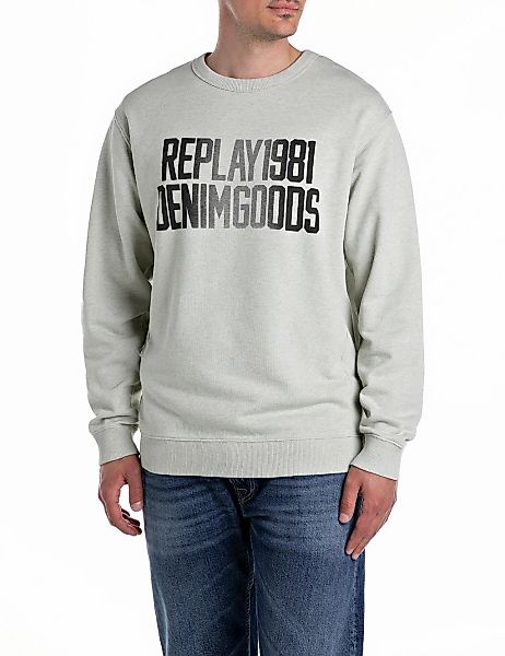 Replay Sweatshirt, mit Frontprint günstig online kaufen