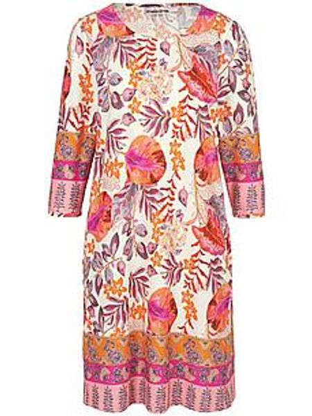 Jersey-Kleid Emma 3/4-Arm Green Cotton mehrfarbig günstig online kaufen