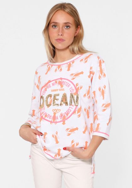 Zwillingsherz Longsleeve Shirt "Ocean Sandy Soul" günstig online kaufen