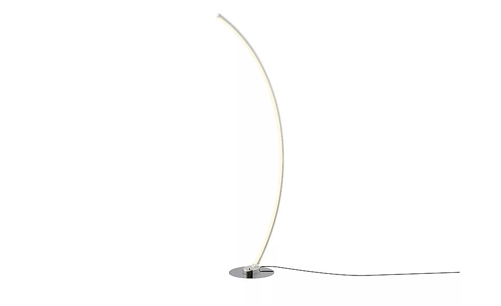 KHG LED Stehleuchte 1-flammig - silber - 43,5 cm - 142 cm - 25 cm - Sconto günstig online kaufen