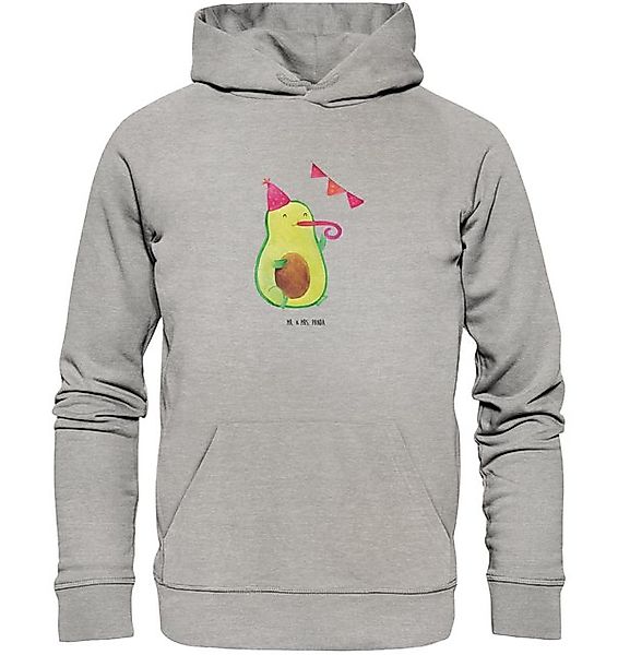 Mr. & Mrs. Panda Hoodie Avocado Party Zeit Größe S - Heather Grey - Geschen günstig online kaufen