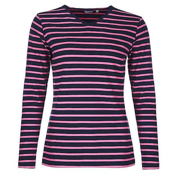 modAS Langarmshirt Damen Shirt mit Streifen günstig online kaufen