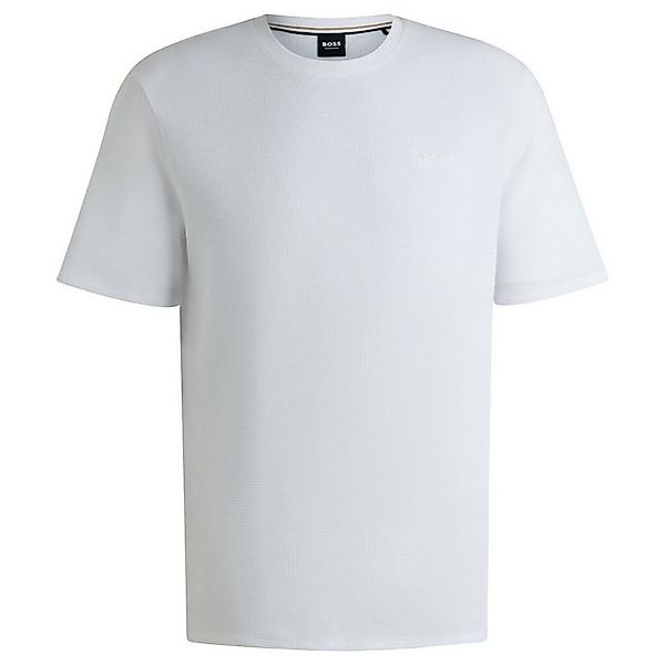 BOSS T-Shirt Herren T-Shirt, Waffeloptik - Waffle T-Shirt, (Packung, 1er Pa günstig online kaufen