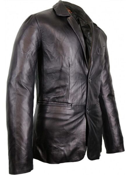 MDM Lederblazer Herren Leder Sakko Leder günstig online kaufen