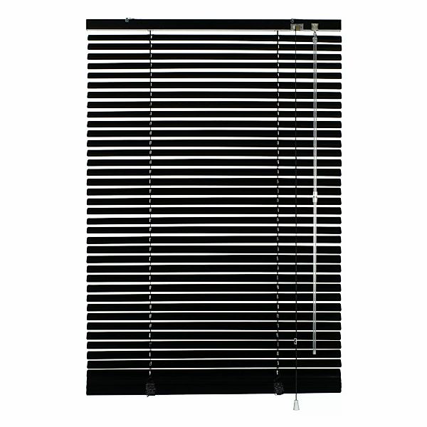 Gardinia Jalousie Aluminium 40 cm x 175 cm Schwarz günstig online kaufen