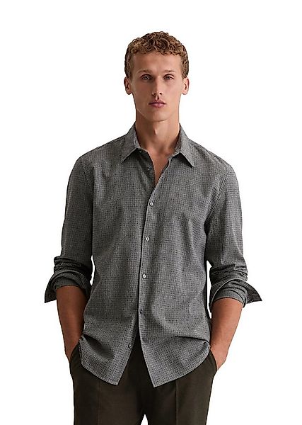 Marc O'Polo Langarmhemd aus Bio-Baumwoll-Flanell günstig online kaufen