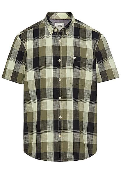 camel active Karohemd Kurzarm aus reiner Baumwolle günstig online kaufen