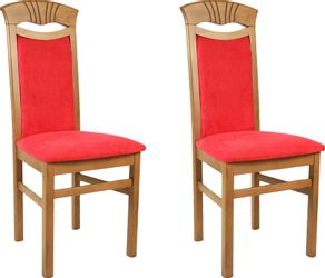 Home affaire Esszimmerstuhl "Franz" (Set) 2 Stk. Microfaser strapazierfähig günstig online kaufen