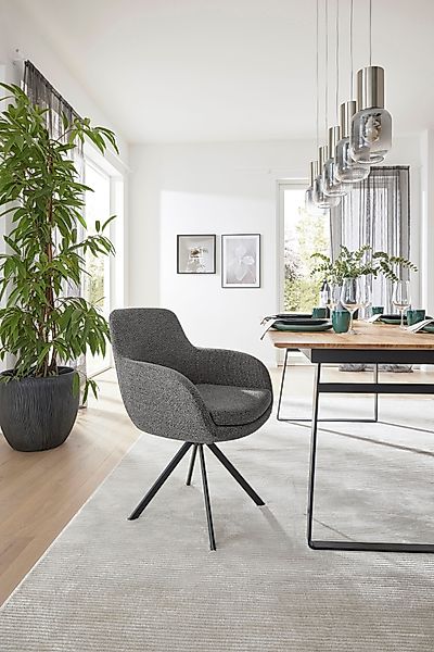 Musterring Esszimmerstuhl "Tavia" (Set) 2 Stk.Stativgestell Eisen schwarz, günstig online kaufen