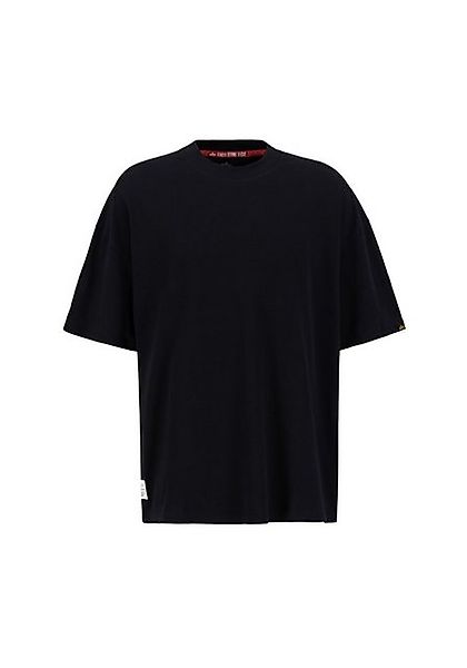 Alpha  T-Shirt Logo Back Print T - black günstig online kaufen
