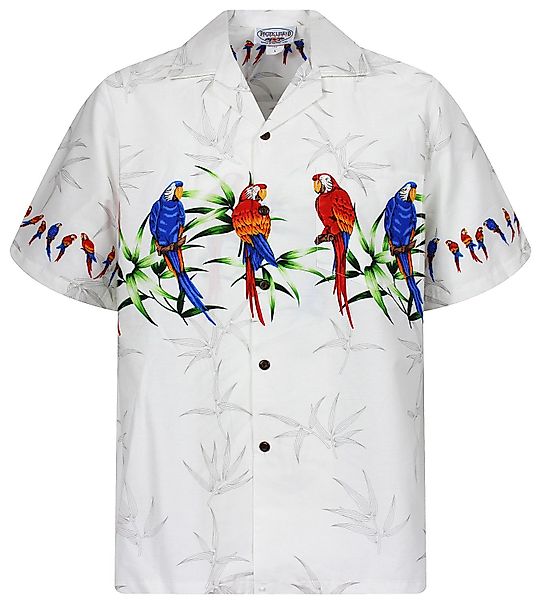 Pacific Legend Hawaiihemd Papagei Brustdruck Original günstig online kaufen