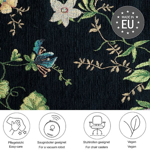 THEKO Teppich Flomi Sagrini, rechteckig, Höhe: günstig online kaufen