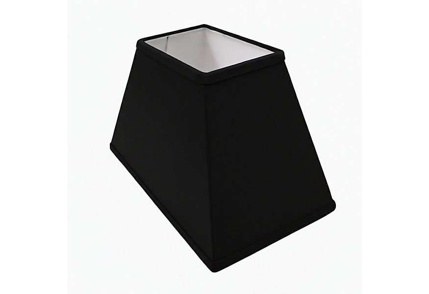 B&S Lampenschirm Lampenschirm rechteckig Velvet schwar B:30x20/T:15x10/H:18 günstig online kaufen