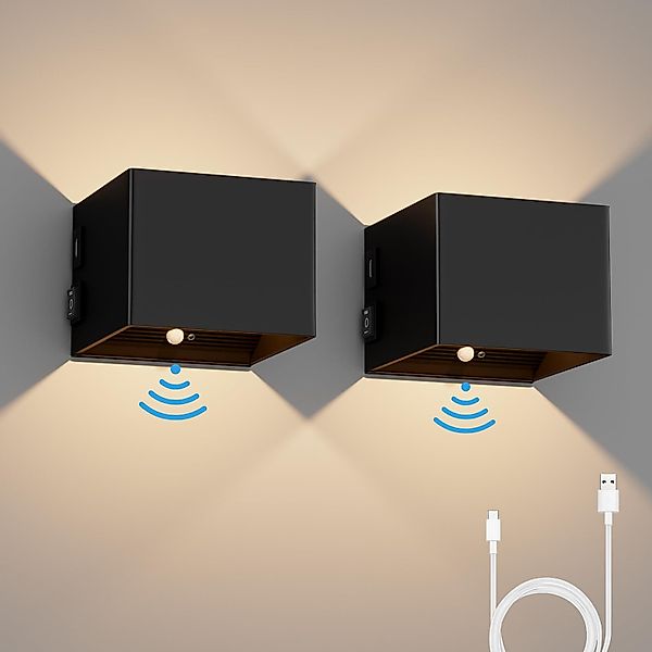 BlingBin LED Wandleuchte Akku Wandlampe mit günstig online kaufen