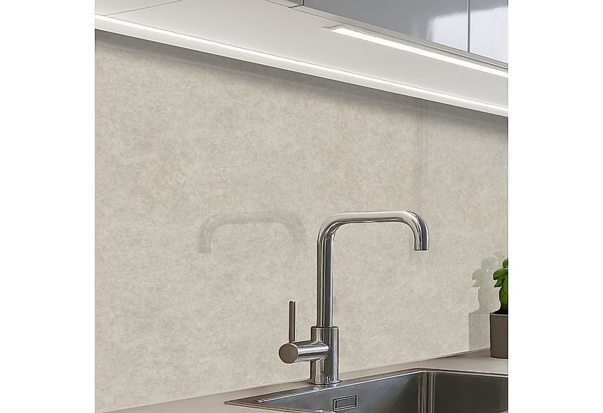 KitchenYeah Küchenrückwand selbstklebend Stein - Beton - Muster, (1-tlg), S günstig online kaufen