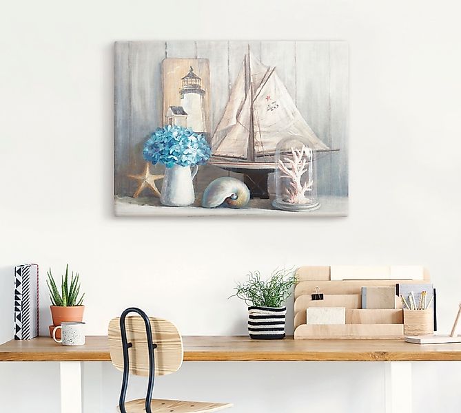 Artland Wandbild »Sommerhaus«, Arrangements, (1 St.), als Leinwandbild, Pos günstig online kaufen