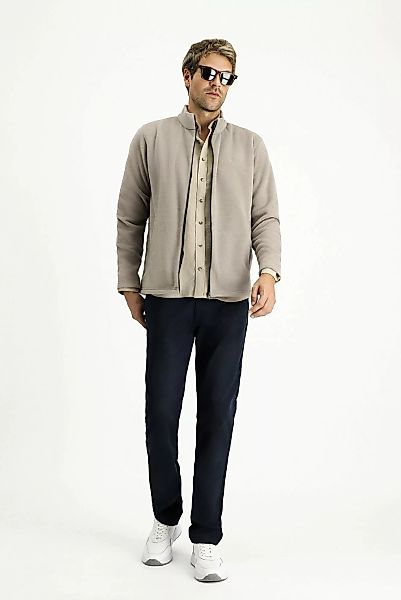 KIGILI Fleecepullover Fleece-Sweatshirt mit halblangem Reißverschluss günstig online kaufen
