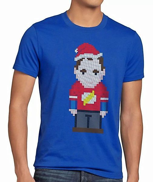 style3 Print-Shirt Herren T-Shirt Weihnachten Sheldon big cooper nikolaus t günstig online kaufen