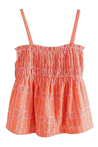 Next Trägertop Trägerhemd mit Lochstickerei (1-tlg) günstig online kaufen