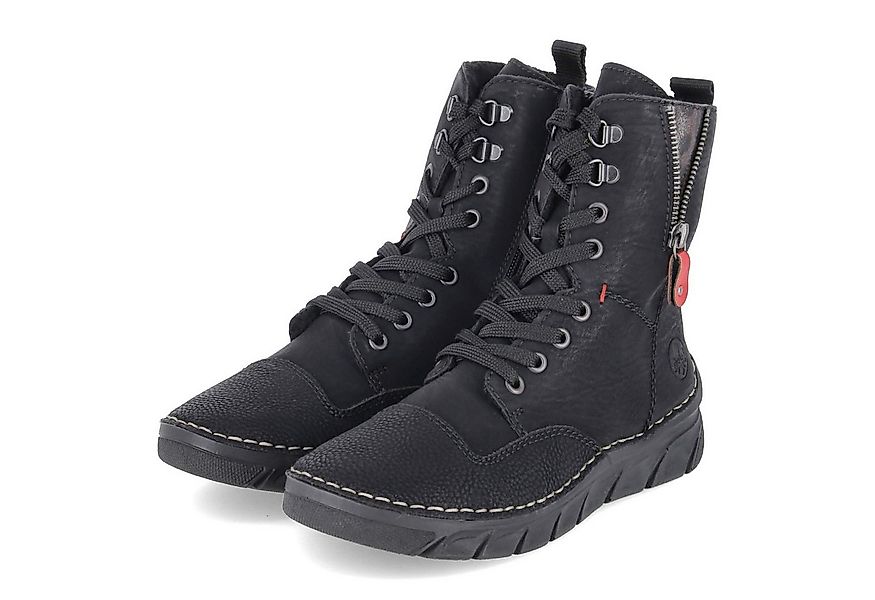 Rieker Rieker 55014-00 Damen Synthetik schwarz Winterstiefel günstig online kaufen