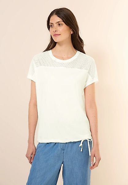 Cecil T-Shirt, mit Tunnelzug am Saum günstig online kaufen