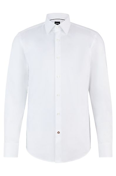 BOSS Businesshemd SLIM-FIT Hemd aus Baumwoll-Popeline günstig online kaufen