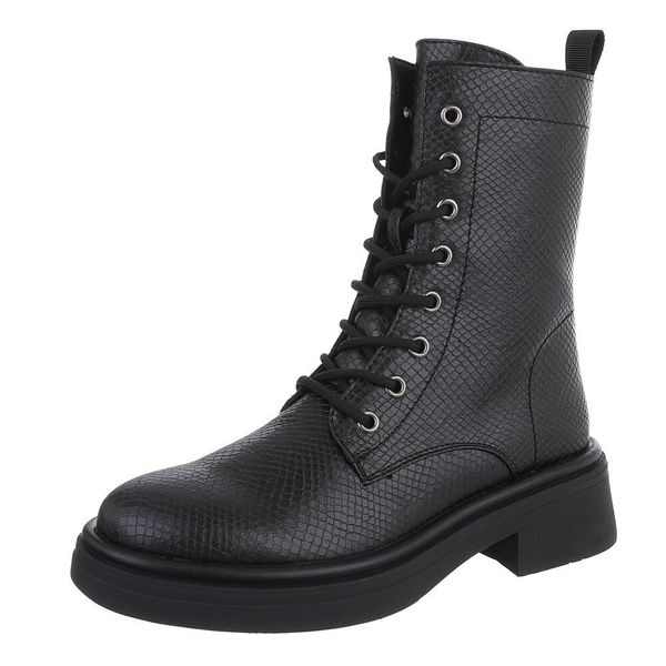 Ital-Design Damen Stiefel mit Schnürung und günstig online kaufen