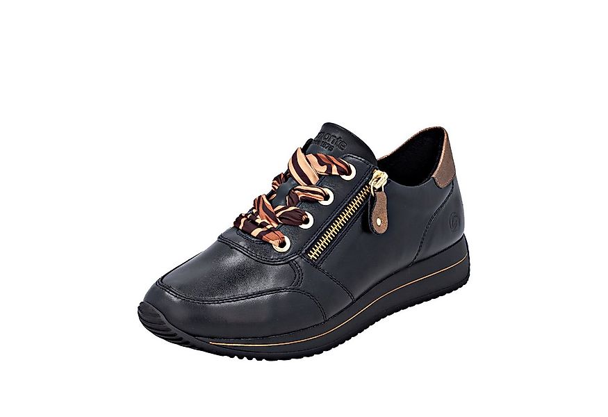 Remonte Keilsneaker Schnürschuh, Halbschuh, Freizeitschuh mit seitlichem Re günstig online kaufen