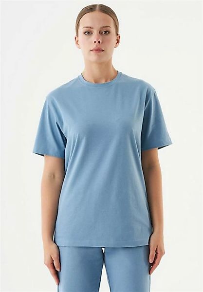 ORGANICATION T-Shirt Tillo-Unisex Basic T-Shirt in Steel Blue günstig online kaufen